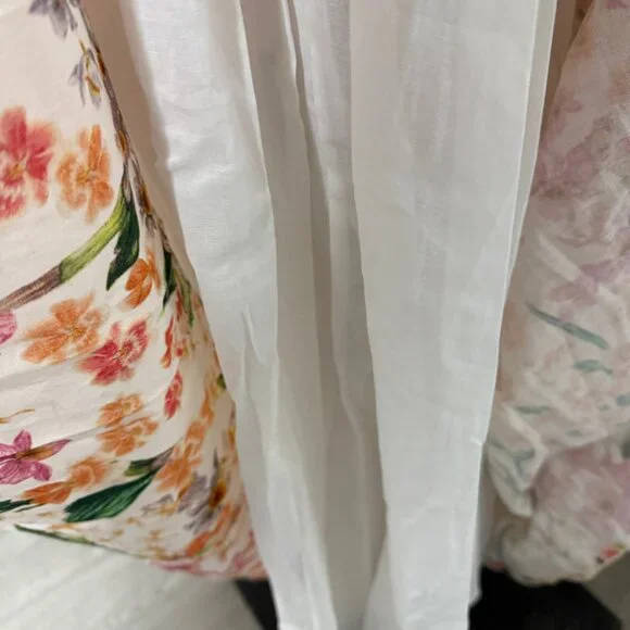 Agua By Agua Bendita lima jardiniera' floral-print linen maxi dress - Picture 9 of 11